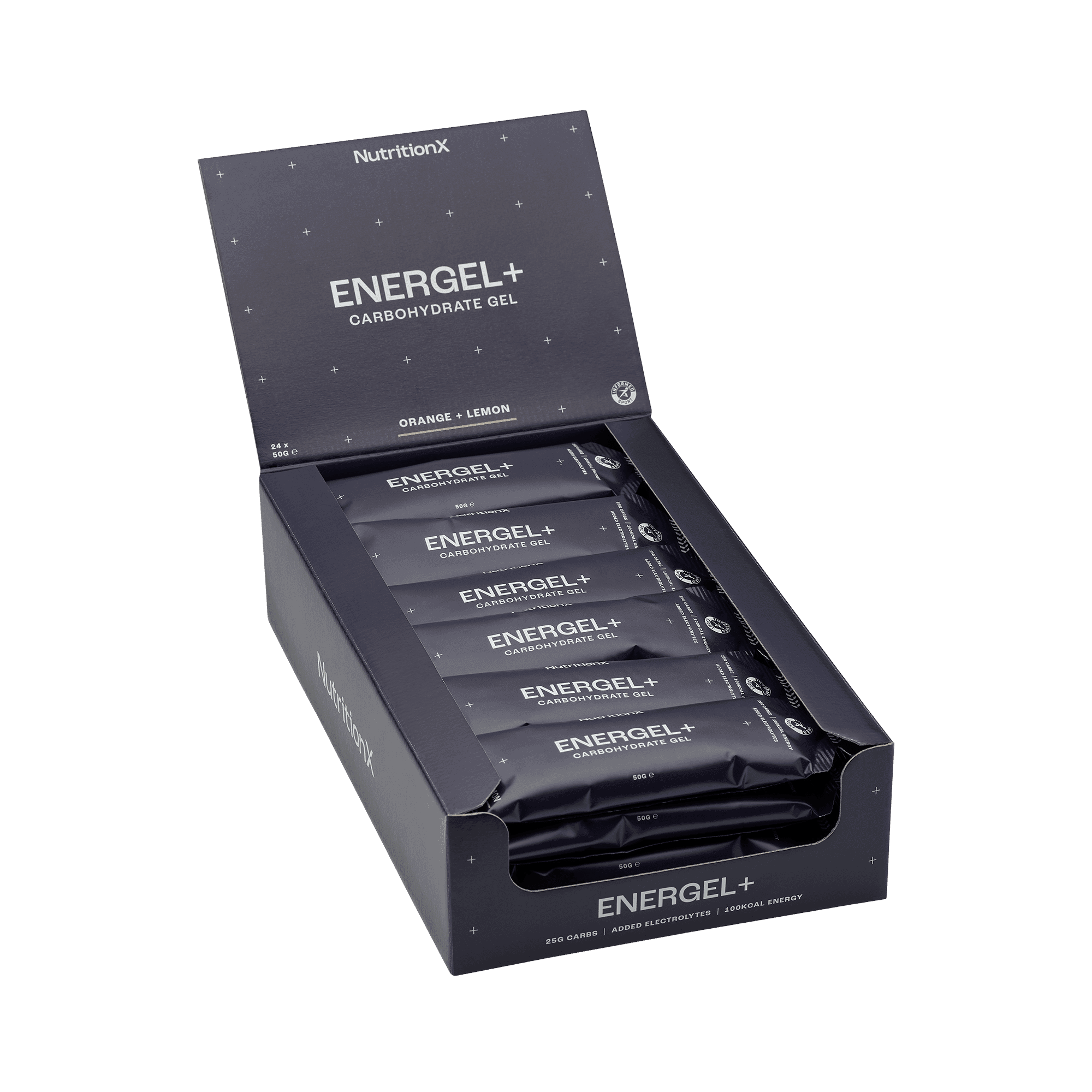 Energel+ Fast-Acting Energy Gel (24 x 50g)