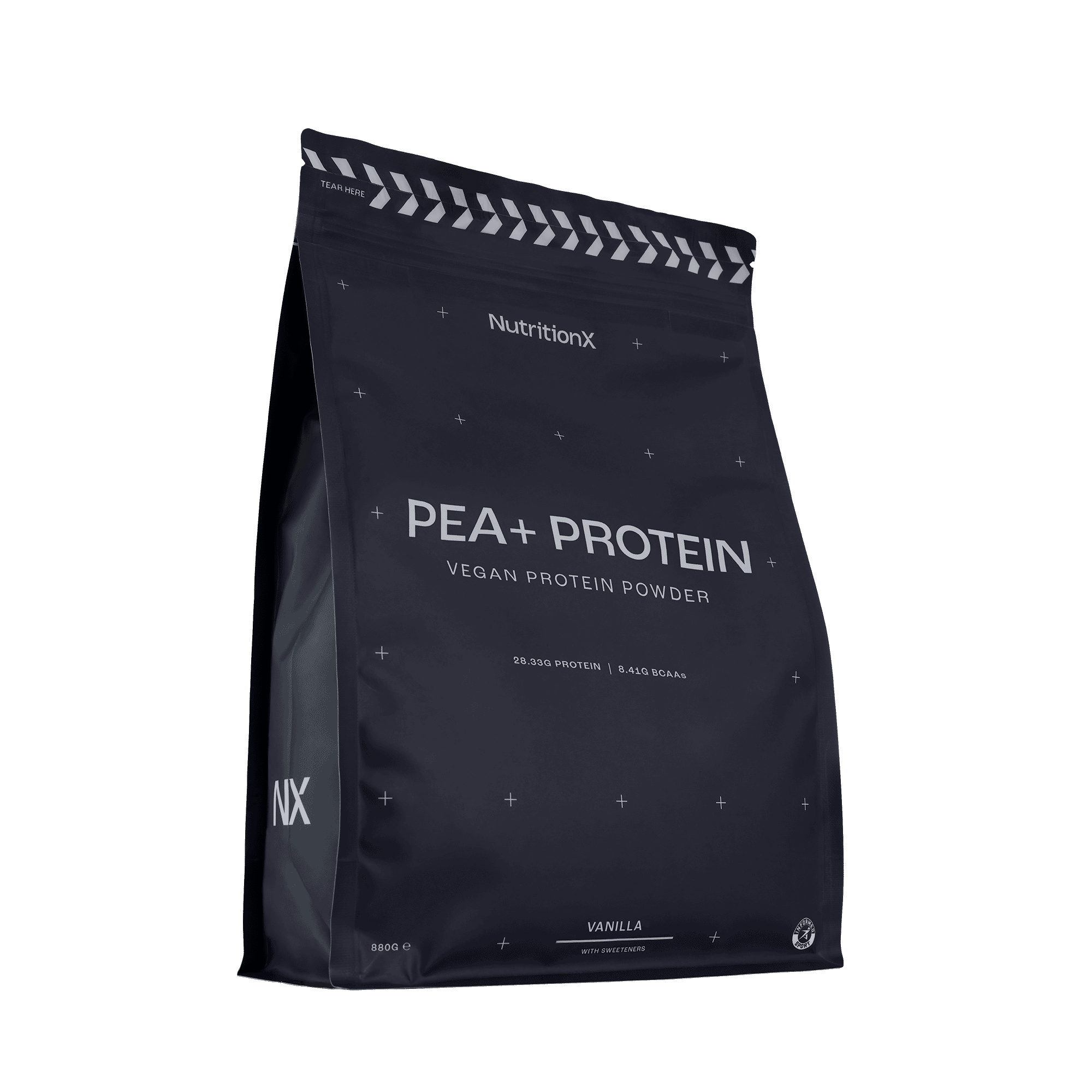 Pea+ Protein Vegan High Protein Powder (880g)