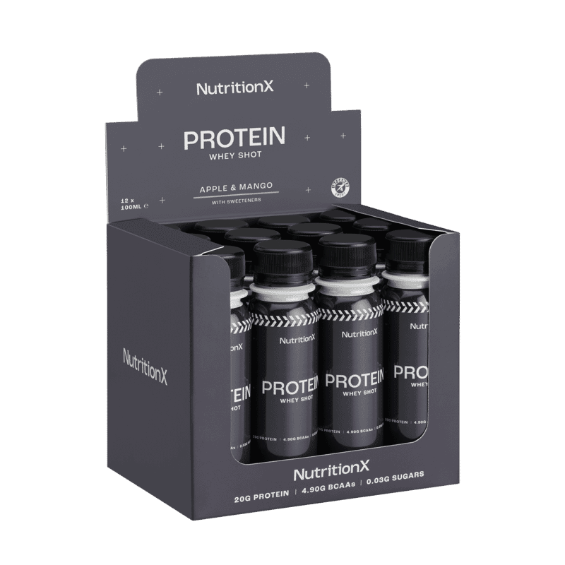Waye Protein Whey Protein Shots | 12x100ml High Protein Drinks | Nutrition X