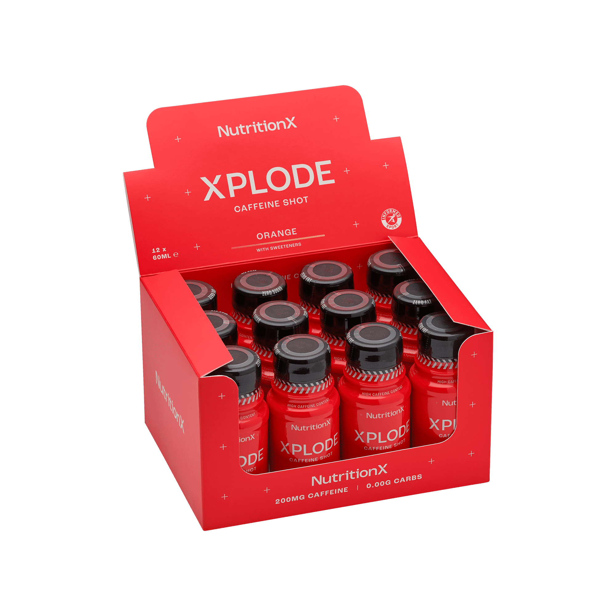 Xplode Pre-Workout Energy Shot (12 x 60ml)