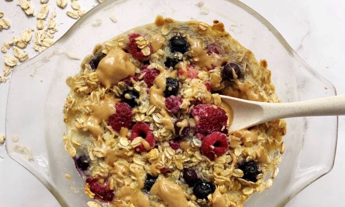 Baked Protein Oats