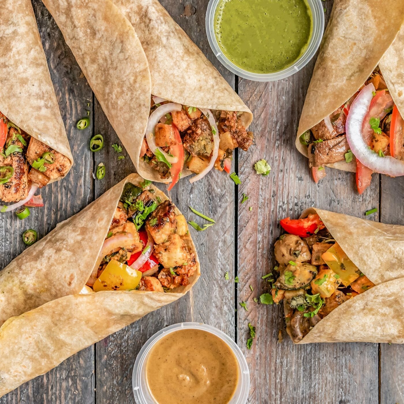 Christmas Leftovers Turkey Caesar Wrap