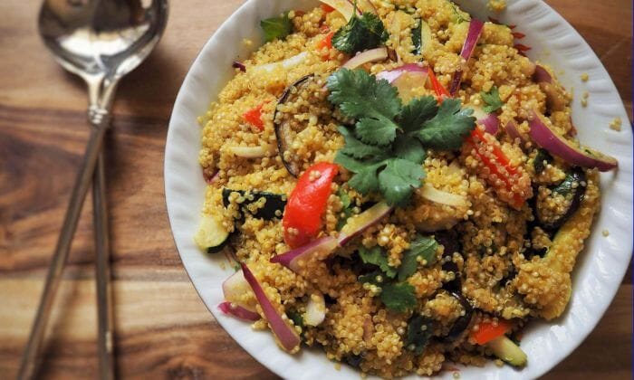 Vegan Black Bean and Quinoa Salad