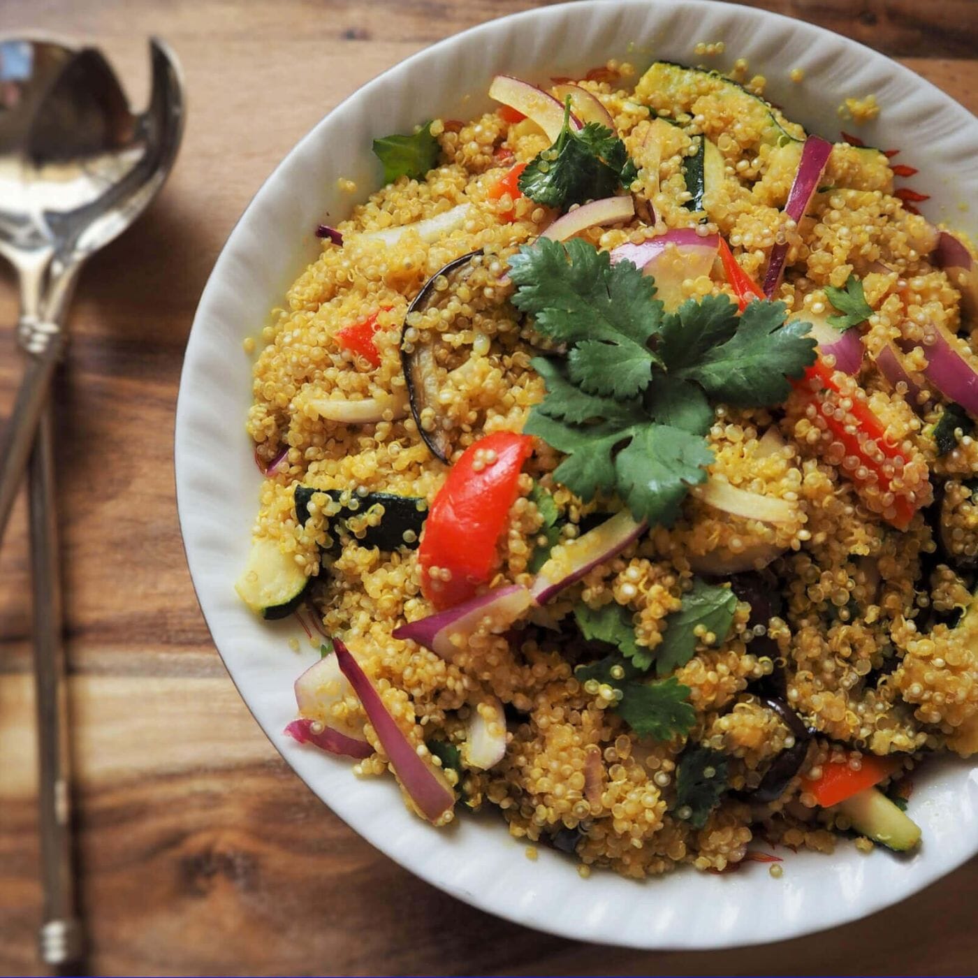 Vegan Black Bean and Quinoa Salad