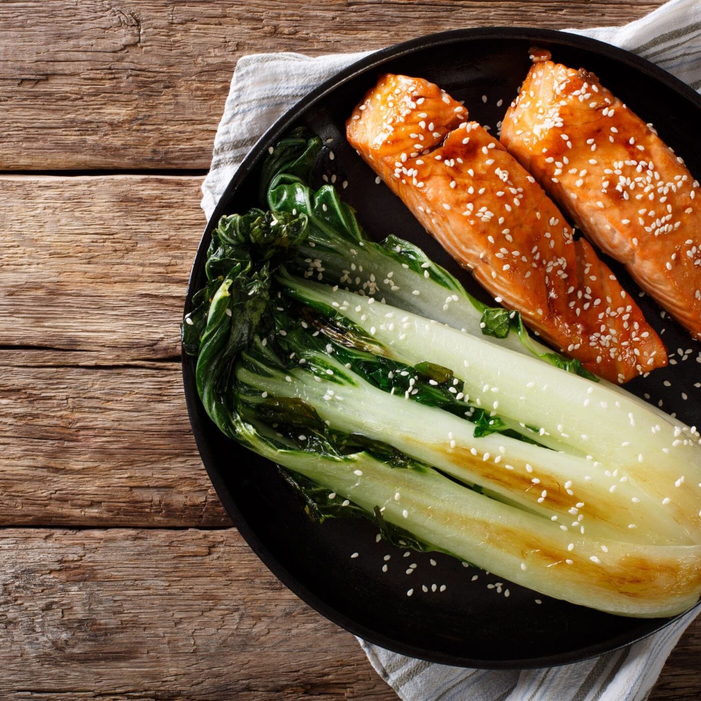 Miso Glazed Salmon with Pickled Beetroot