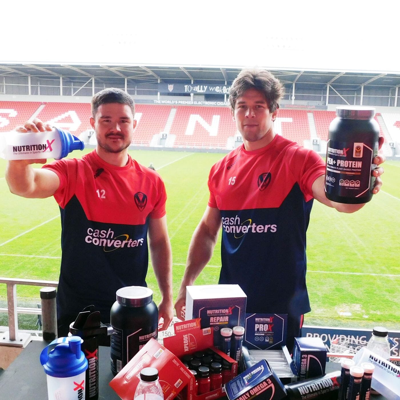 Nutrition X Joins Super League with St. Helens R.F.C Partnership
